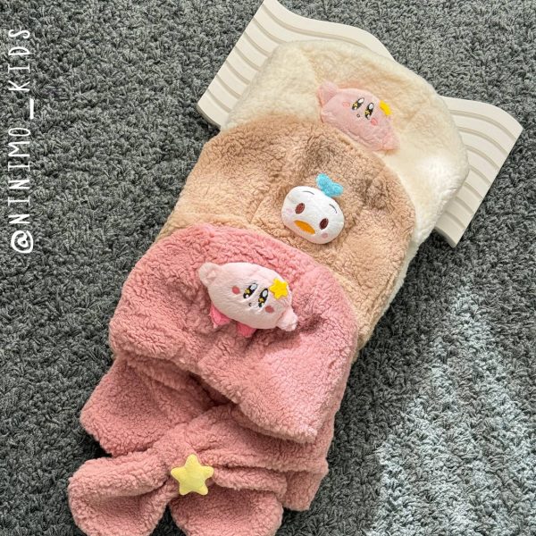 شال و کلاه عروسکی پشمی اورجینال کد۱۱۳۴