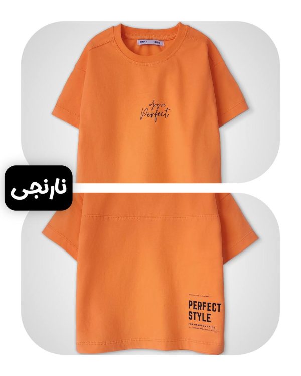 تیشرت بیسیک چاپی MNKY کد1217 - تصویر 8