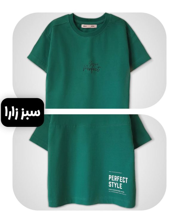 تیشرت بیسیک چاپی MNKY کد1217 - تصویر 9