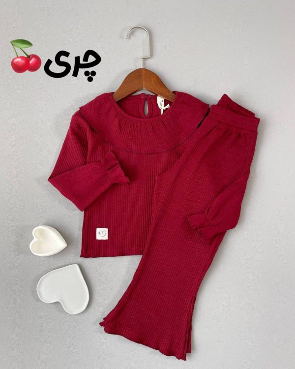 ست کبریتی یقه چین چینی online کد1274 - تصویر 11
