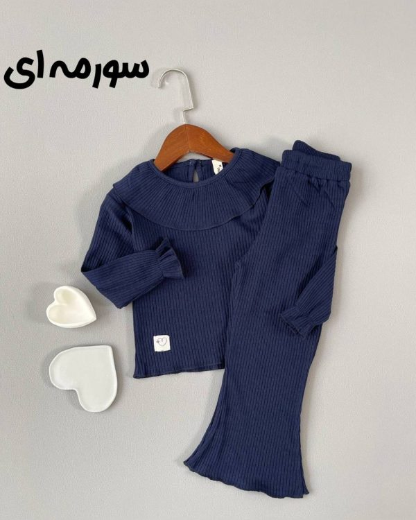 ست کبریتی یقه چین چینی online کد1274 - تصویر 12