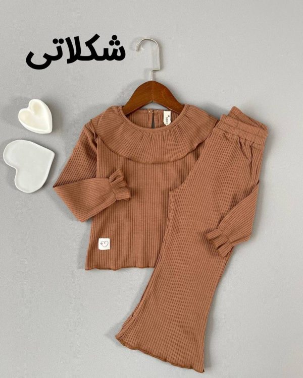 ست کبریتی یقه چین چینی online کد1274 - تصویر 14