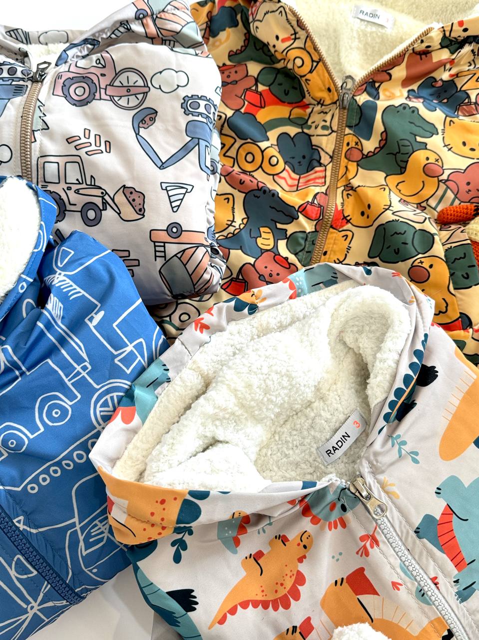 سویشرت داخل پشمی رادین کد1291 - تصویر 2