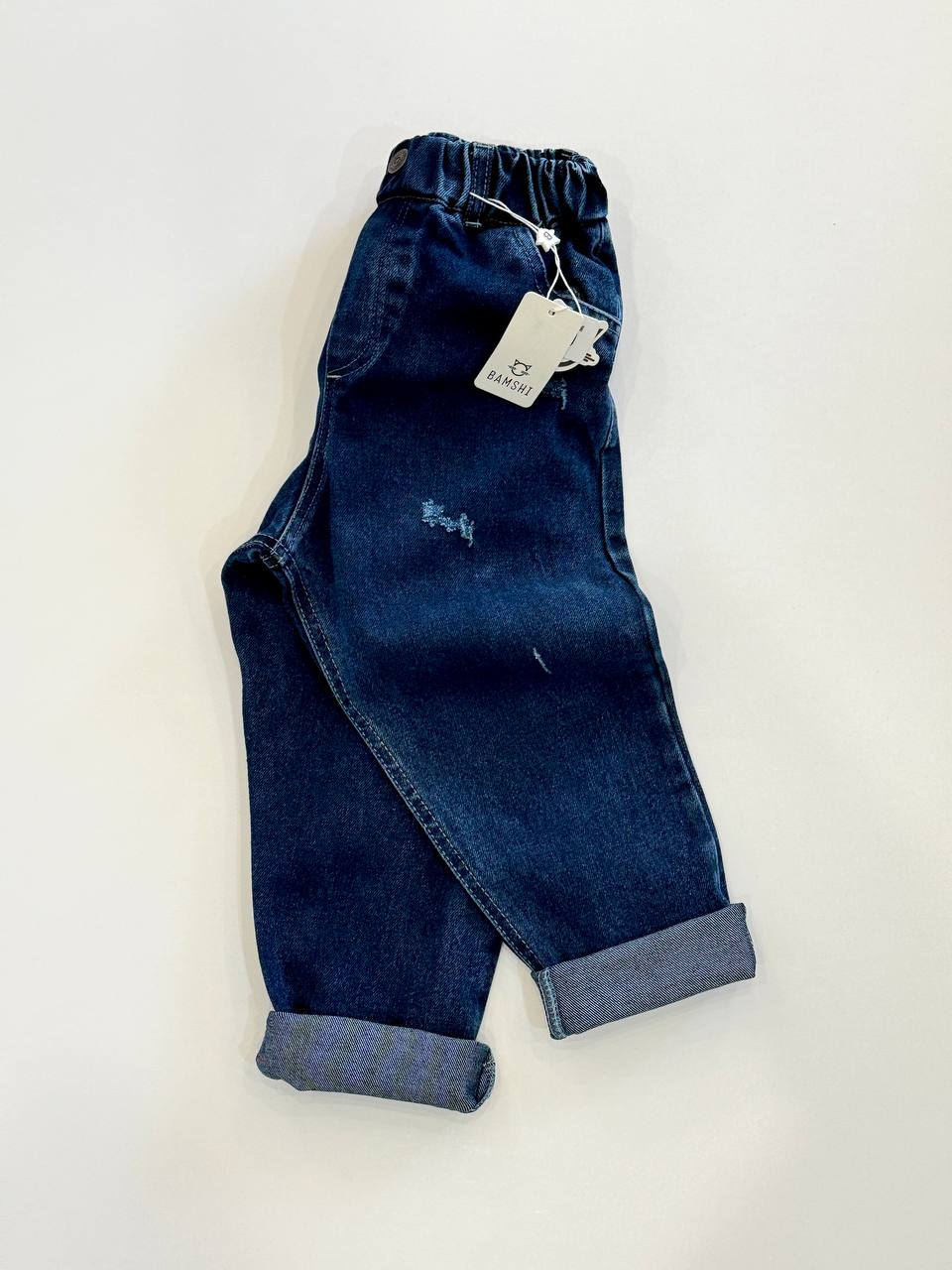 شلوار جین مام فیت بامشی کد1295 - تصویر 5