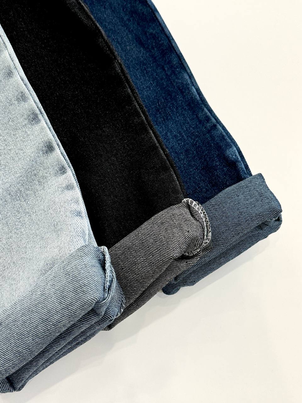 شلوار جین مام فیت بامشی کد1295 - تصویر 10