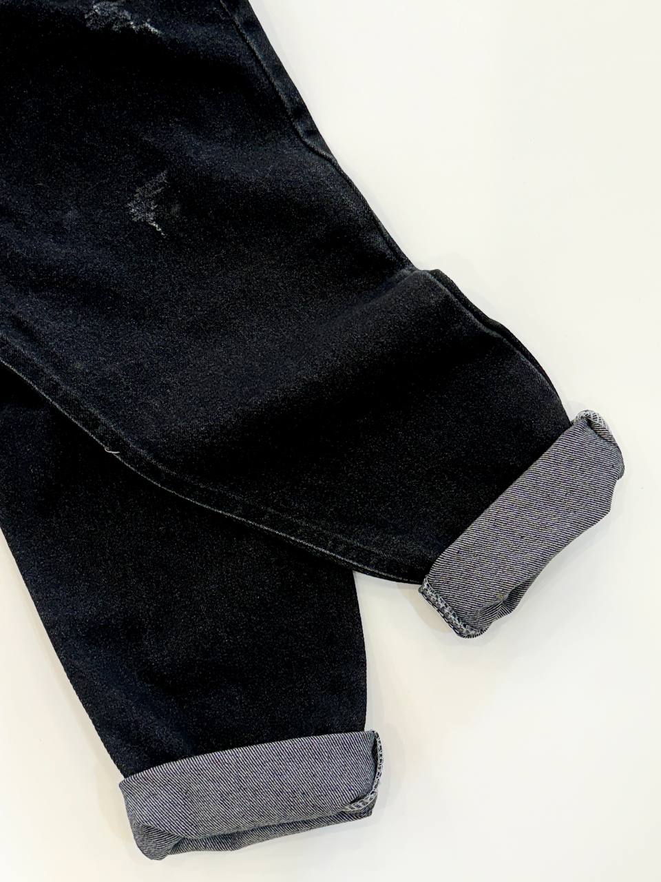 شلوار جین مام فیت بامشی کد1295 - تصویر 12