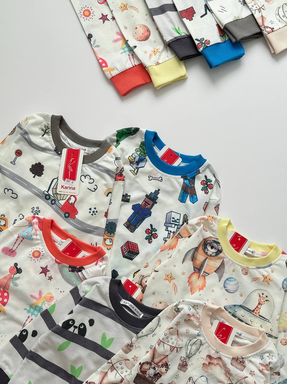 ست راحتی پنبه ای کارینا کد 1286