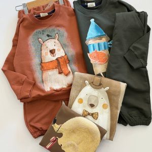 ست پاییزه چاپی pago کد 1287