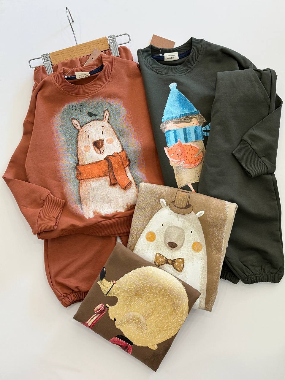 ست پاییزه چاپی pago کد 1287