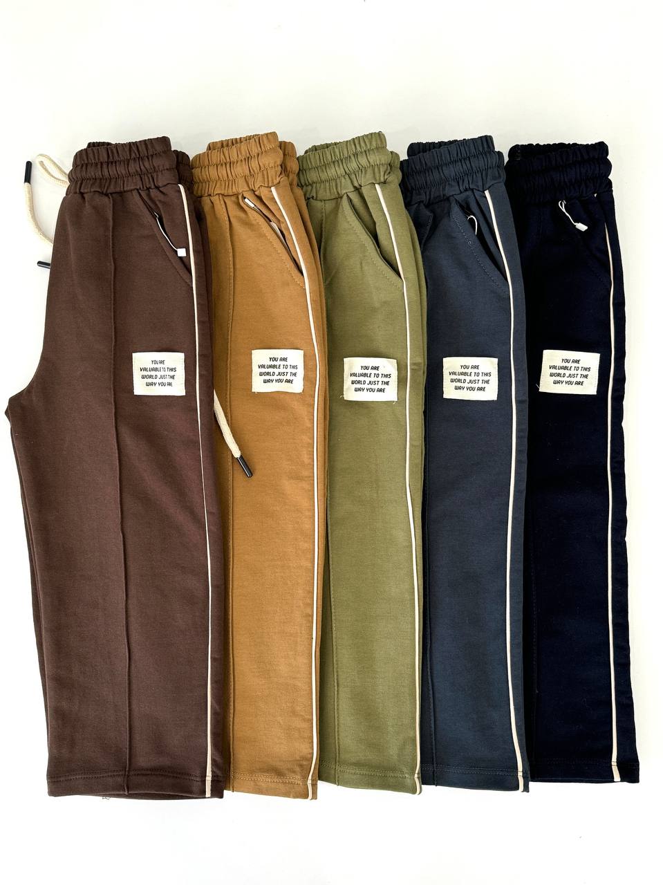 شلوار بگ نوار بغل تیمون کد 1292