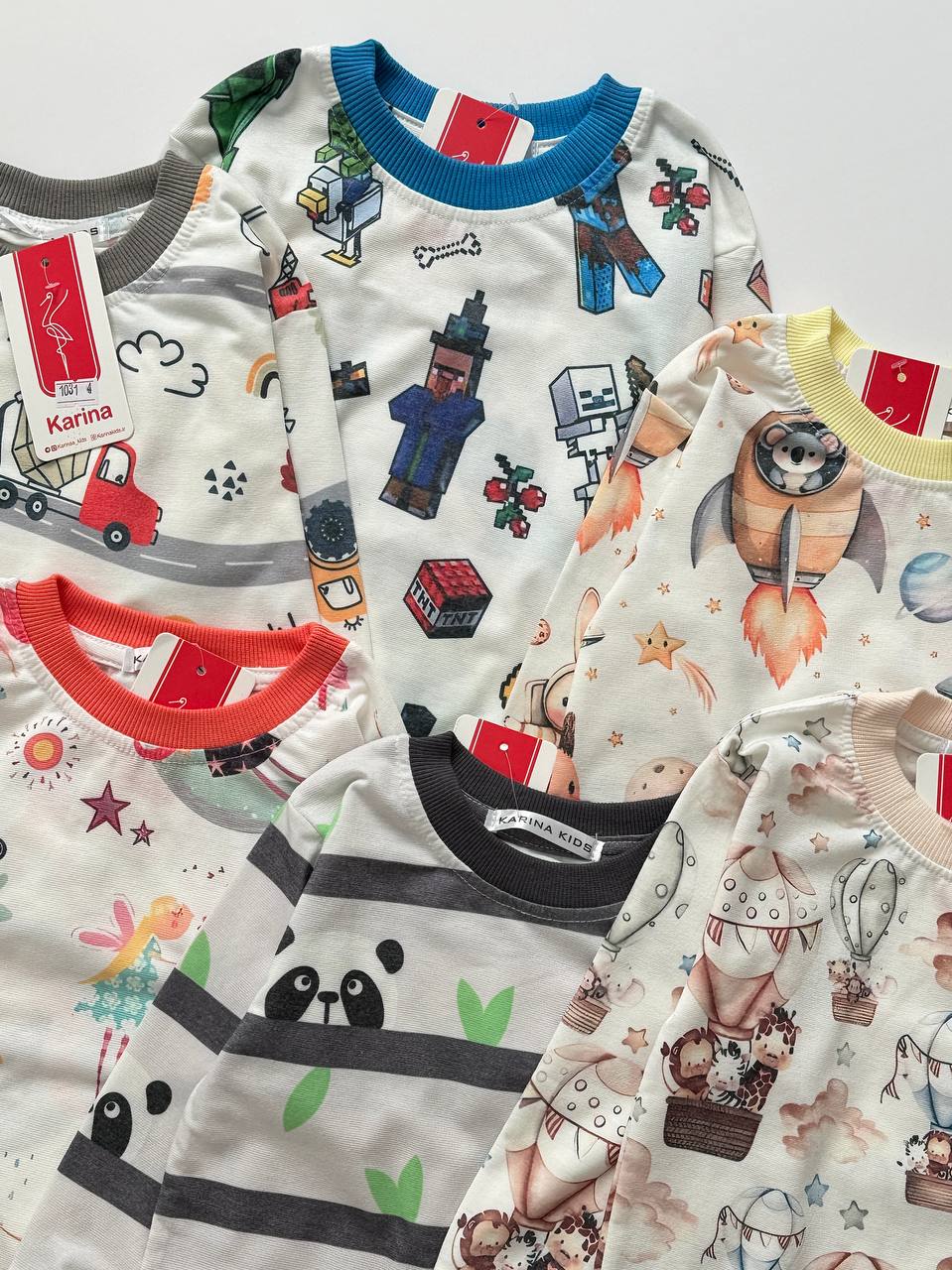 ست راحتی پنبه ای کارینا کد 1286 - تصویر 3