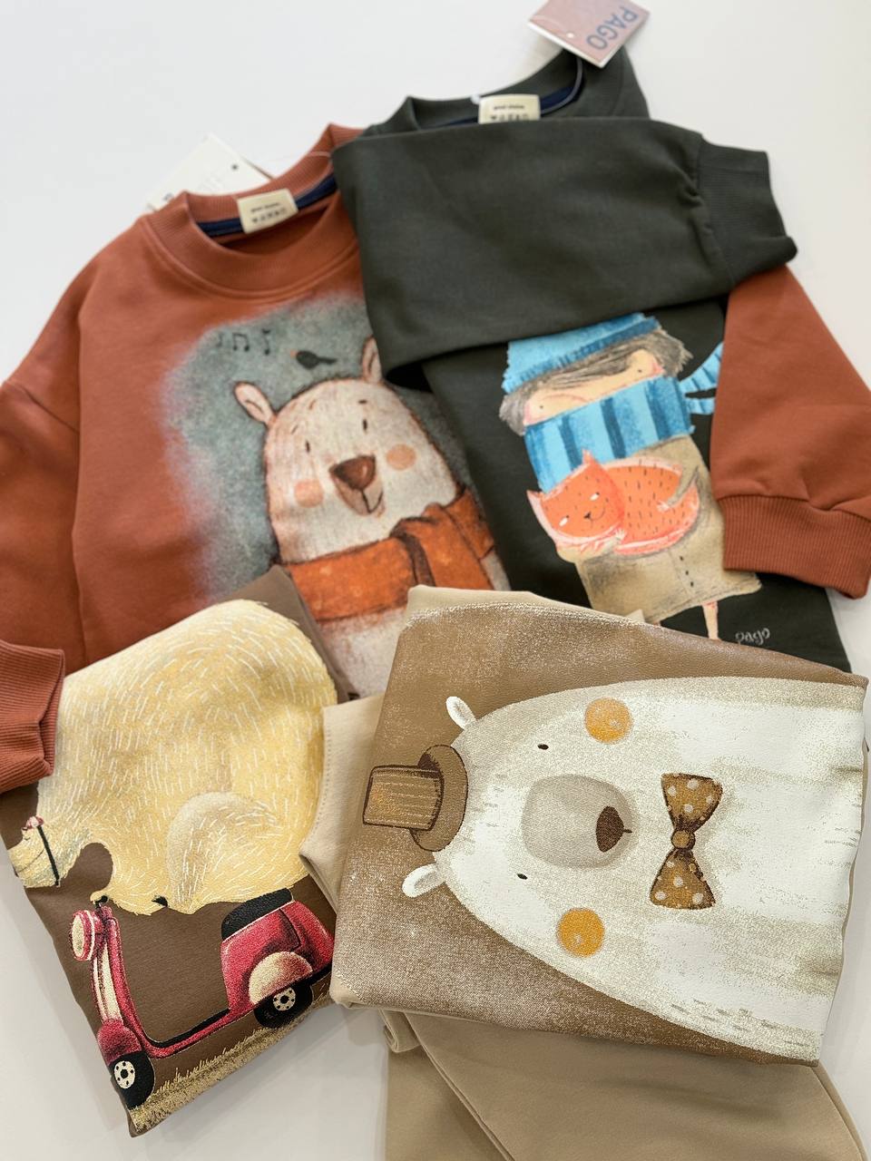 ست پاییزه چاپی pago کد 1287 - تصویر 6