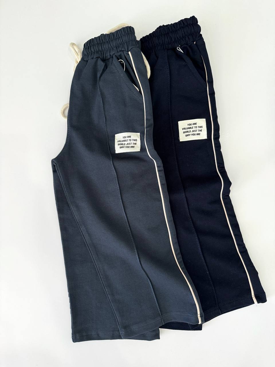 شلوار بگ نوار بغل تیمون کد 1292 - تصویر 4