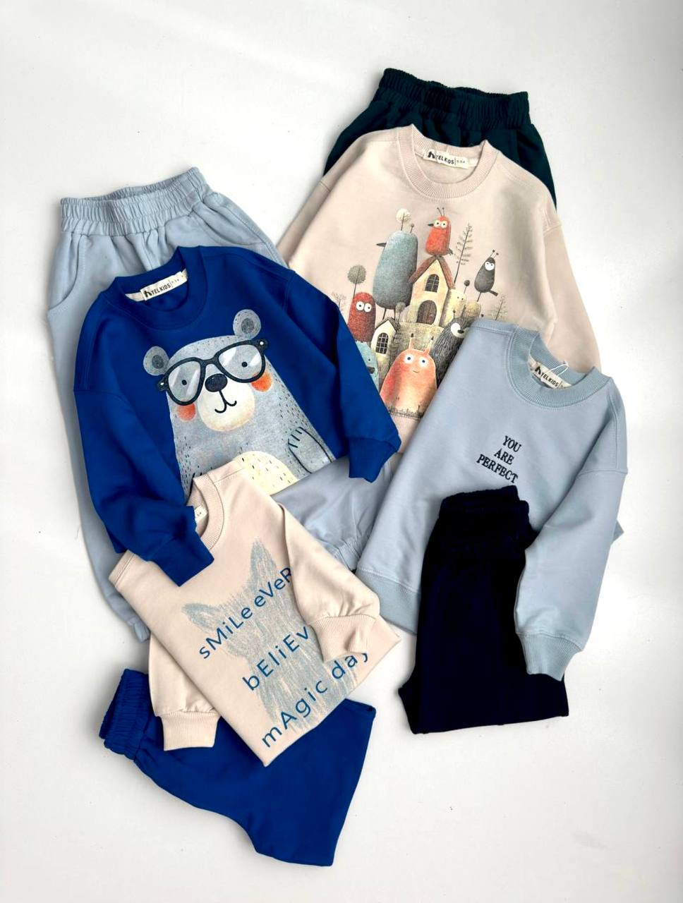 ست دورس جاگر پاییزه یل کیدز کد1299 - تصویر 8