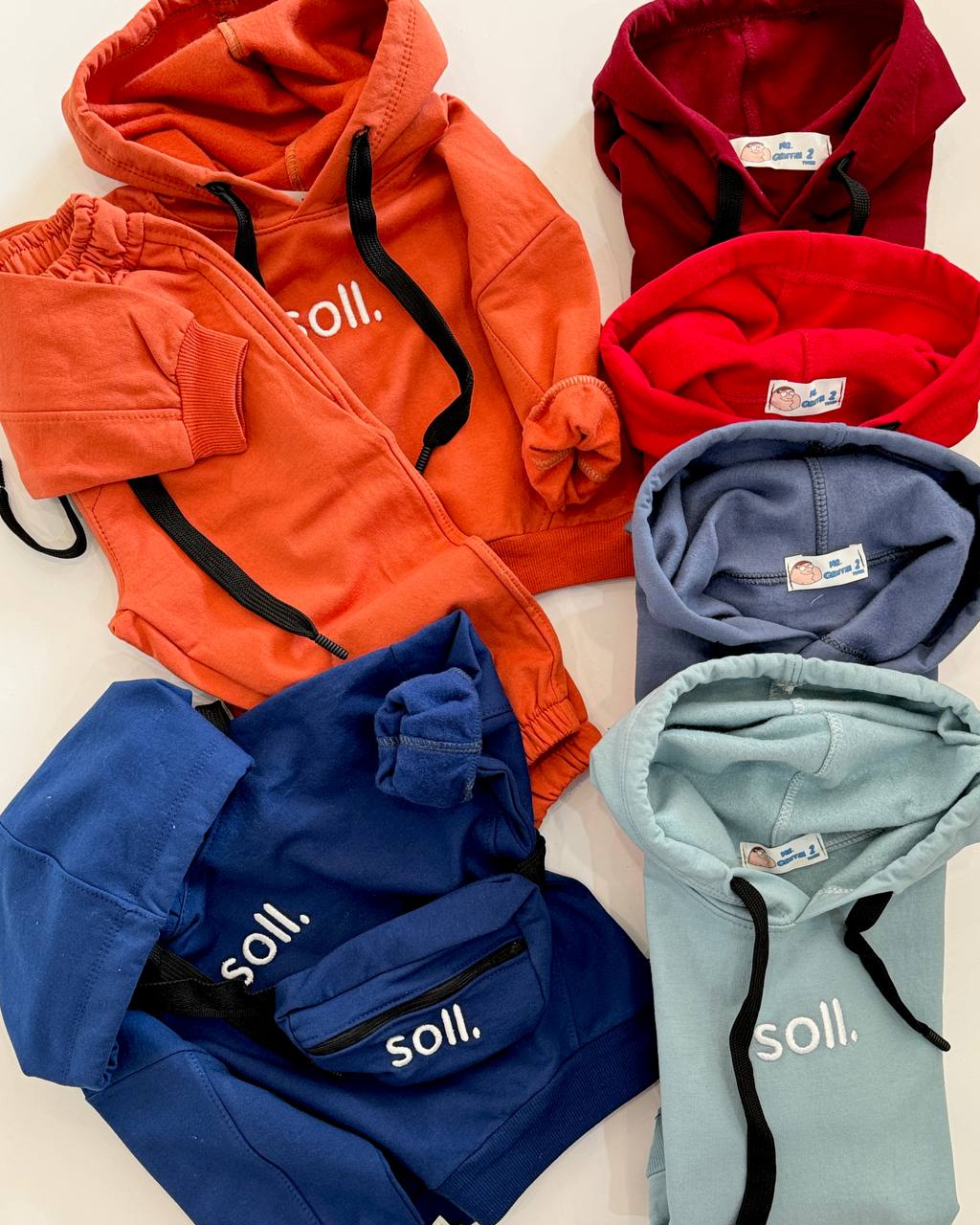 هودی جاگر+بادی بگ سه نخ کرکی soll کد1311 - تصویر 12