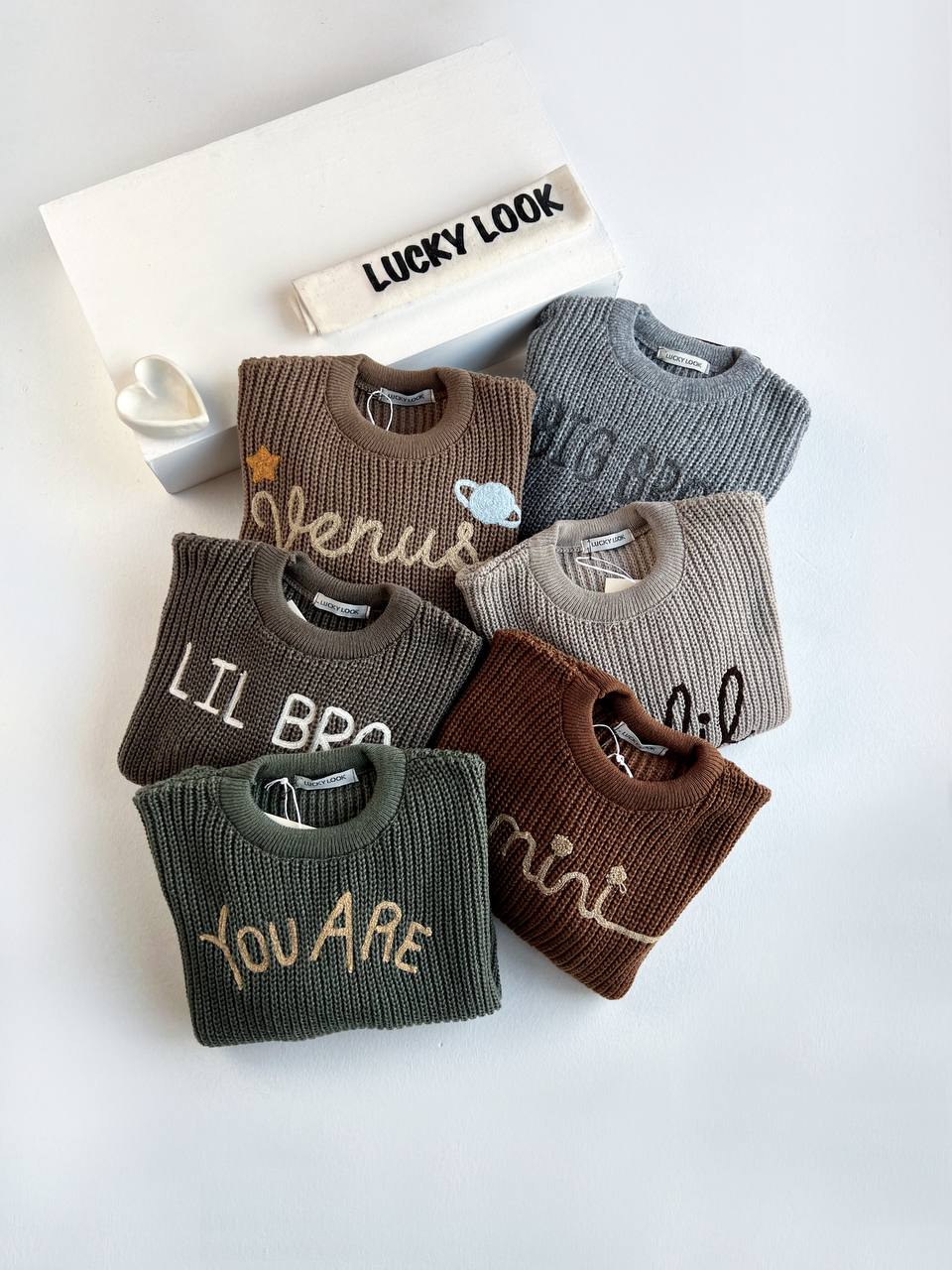 بافت شنل دوزی LUCKY LOOK کد1317