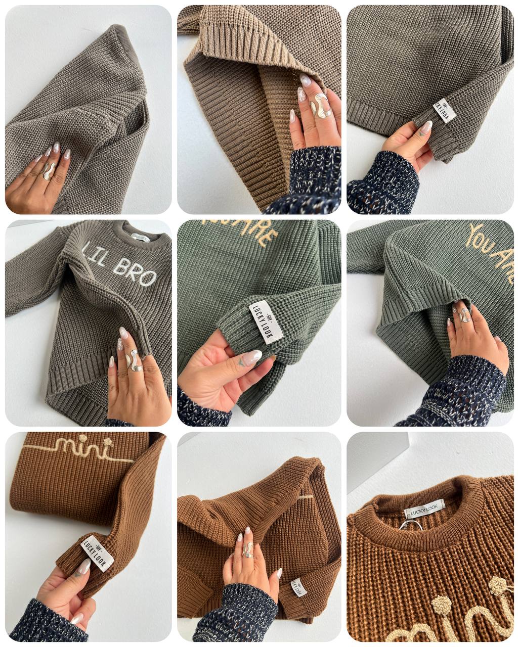 بافت شنل دوزی LUCKY LOOK کد1317 - تصویر 20