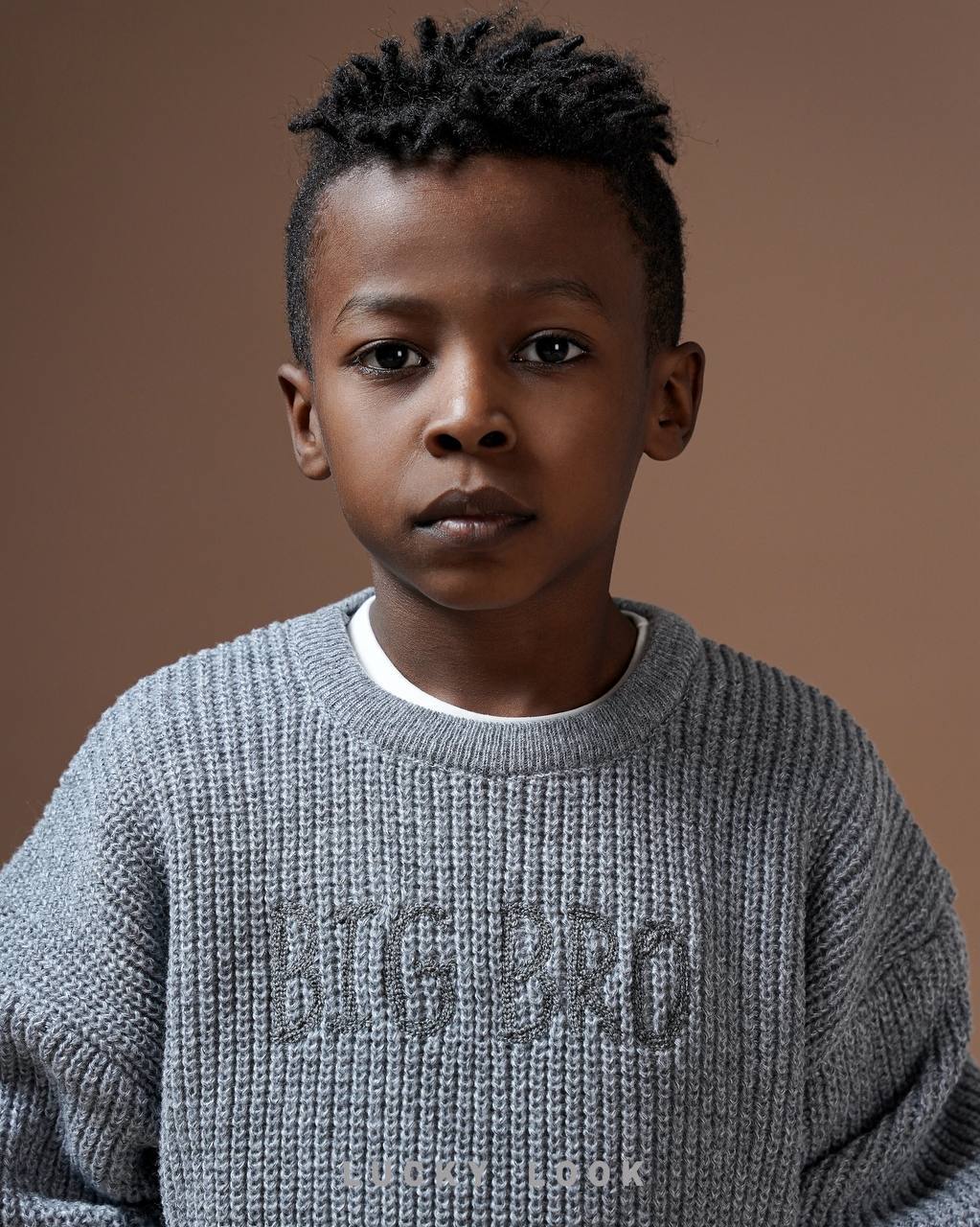 تیشرت سفید بیسیک LUCKY LOOK کد1318 - تصویر 2