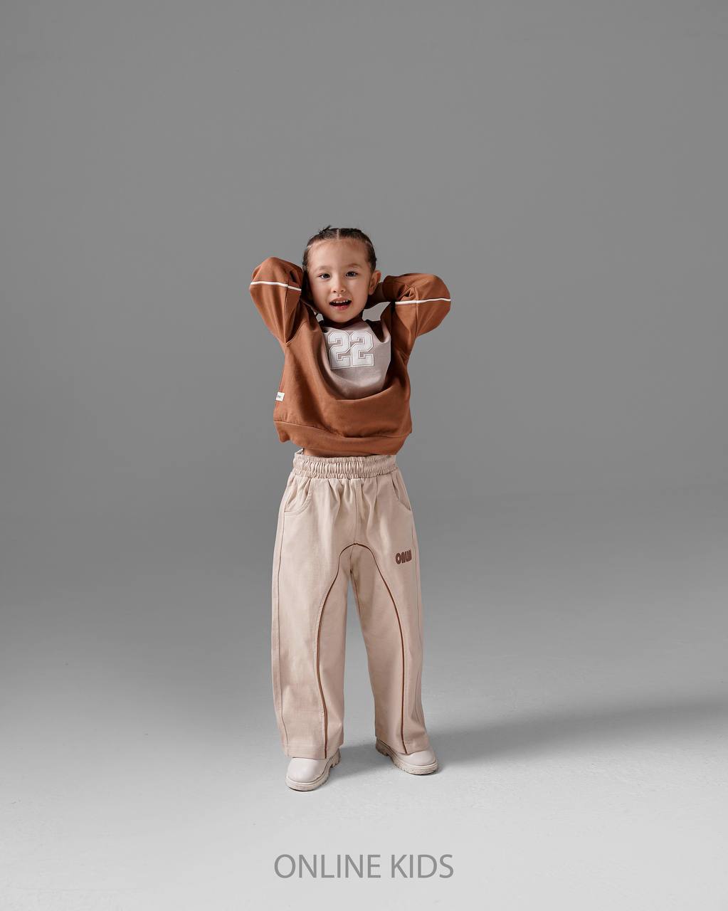 شلوار بگ دورس-کتان ماکان کد 1303 - تصویر 2