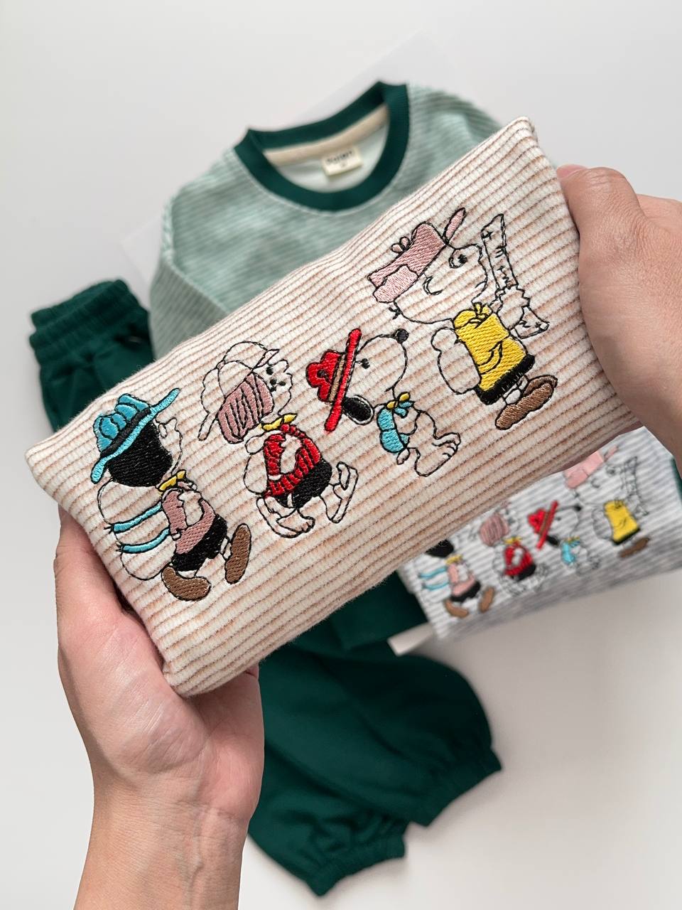 ست دورس سلانیک و جاگر snoopy کد 1304 - تصویر 15