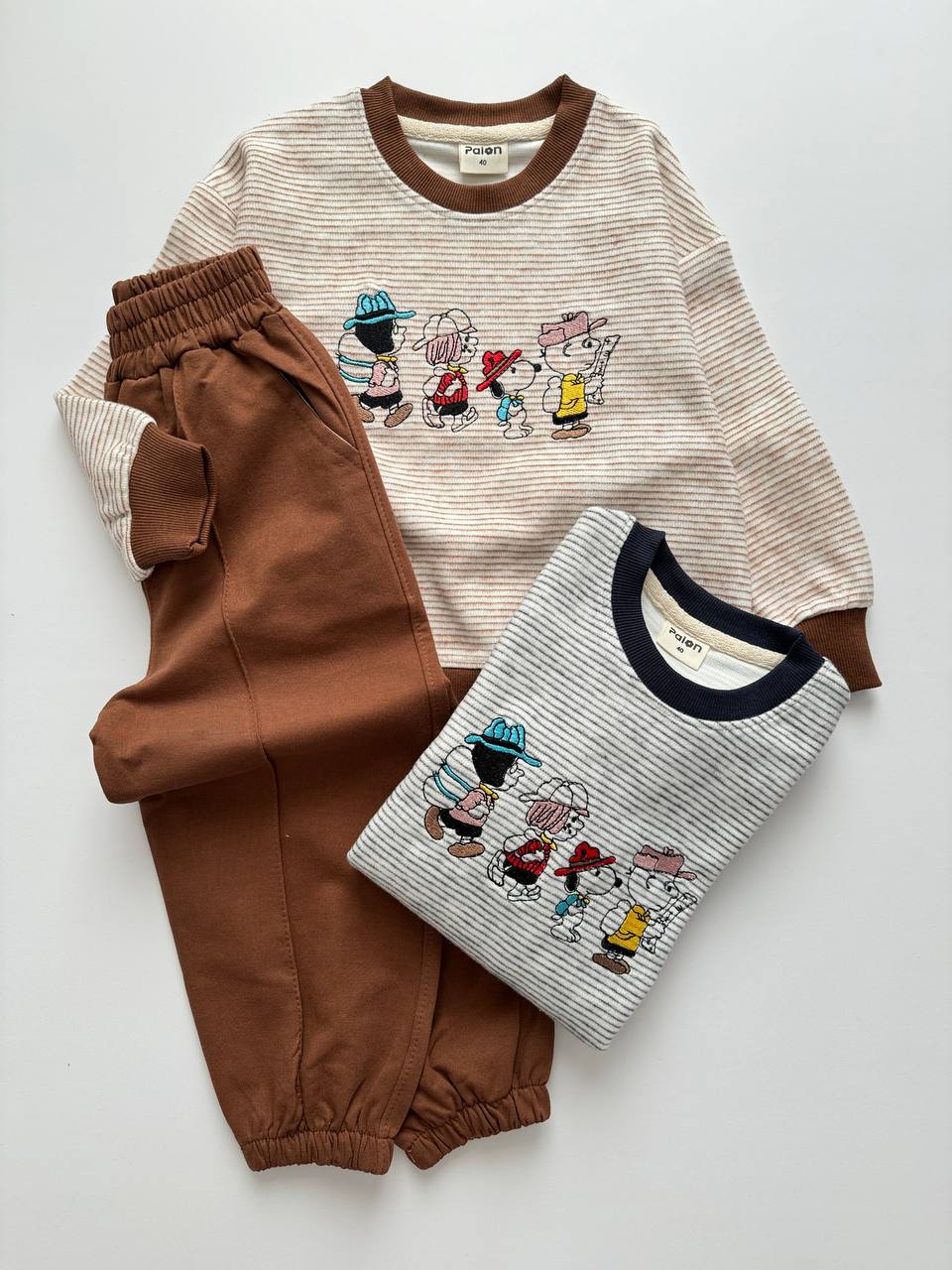 ست دورس سلانیک و جاگر snoopy کد 1304 - تصویر 2