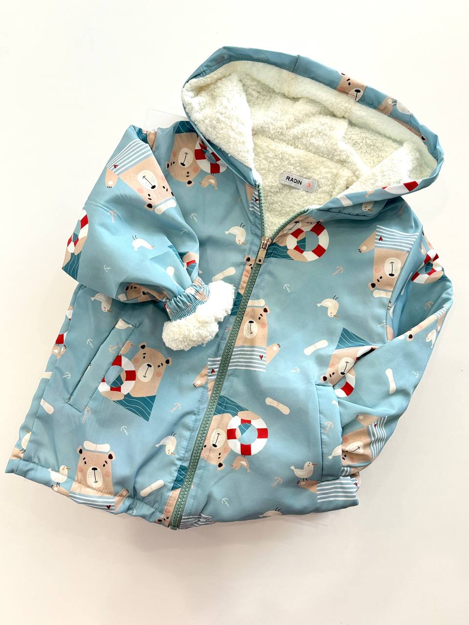 سویشرت داخل پشمی رادین کد 1298 - تصویر 5