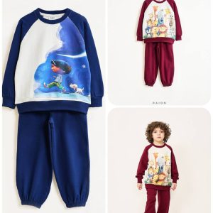 ست دورس جاگر چاپی پایون کد1330